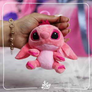 ⁦"Keychain 16 – Stitch "Pink⁩ - الصورة ⁦1⁩
