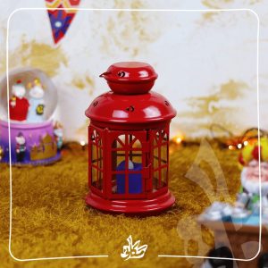 ⁦Ramadan Lantern Red - Ikea Metal 20Cm⁩ - الصورة ⁦1⁩