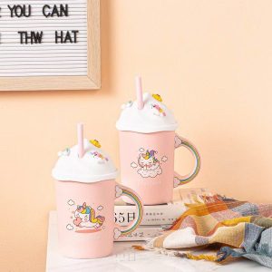 ⁦Pink Unicorn Mug 4⁩ - الصورة ⁦5⁩