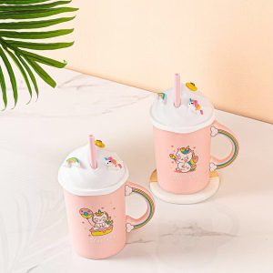 ⁦Pink Unicorn Mug 4⁩ - الصورة ⁦6⁩