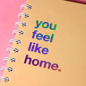 ⁦You feel like home Pastel Notebook⁩ - الصورة ⁦4⁩