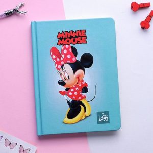 ⁦Minnie Mouse - Notebook (Wired/HardCover)⁩ - الصورة ⁦1⁩