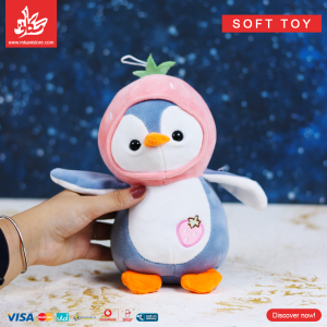 ⁦Toy 187 – Cute Penguin Gray⁩ - الصورة ⁦1⁩