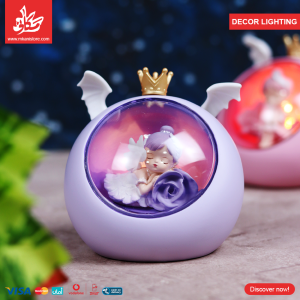 ⁦Decor Lighting – Queen Girl Purple⁩ - الصورة ⁦1⁩