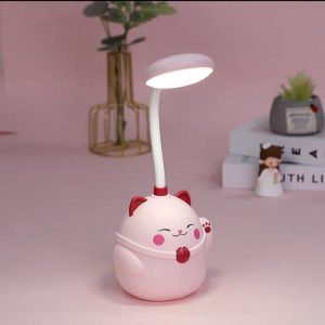 ⁦LampShade - Pink Cat⁩ - الصورة ⁦3⁩