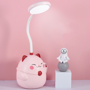 ⁦LampShade - Pink Cat⁩ - الصورة ⁦4⁩