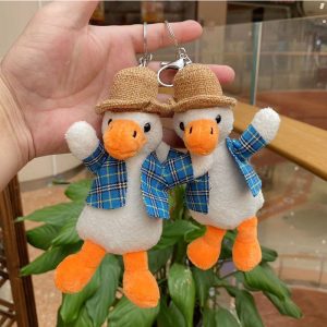 ⁦Keychain – Cute Duck – White⁩ - الصورة ⁦5⁩