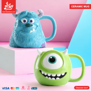 ⁦3D Ceramic Mug – Korty el Bo3bo3⁩ - الصورة ⁦3⁩