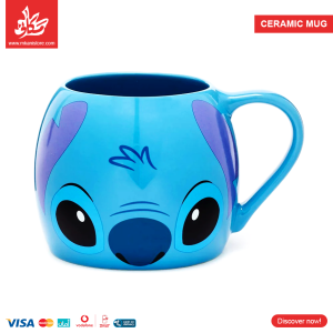 ⁦Ceramic Mug - Stitch Face⁩ - الصورة ⁦7⁩