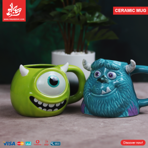 ⁦3D Ceramic Mug – Korty el Bo3bo3⁩ - الصورة ⁦2⁩