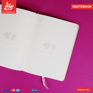 ⁦Set Of NoteBook & Seal Stamps – Cat Pink⁩ - الصورة ⁦3⁩