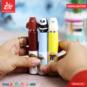 ⁦1Pc Random Highlighter Pen - 3 Bears⁩ - الصورة ⁦2⁩