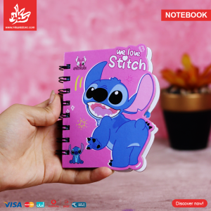 ⁦Mini Notebook Stitch Pink⁩ - الصورة ⁦1⁩