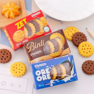 ⁦1Pack Of 3D Random Eraser Biscuit⁩ - الصورة ⁦3⁩