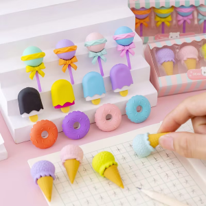 ⁦1Pack Of 3D Random Eraser Sweets⁩ - الصورة ⁦4⁩
