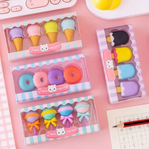 ⁦1Pack Of 3D Random Eraser Sweets⁩ - الصورة ⁦2⁩