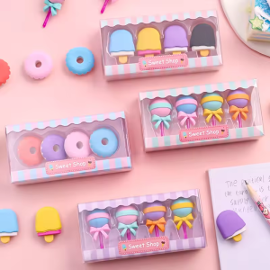 ⁦1Pack Of 3D Random Eraser Sweets⁩ - الصورة ⁦1⁩