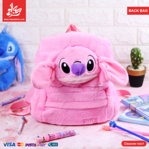 Back Bag - Stitch - Pink