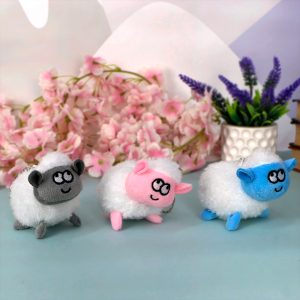 ⁦1Pc Random - Soft Keychain Smile Sheep⁩ - الصورة ⁦3⁩