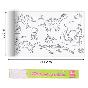 ⁦Coloring Roll - Dinosaur (3 Meter)⁩ - الصورة ⁦10⁩
