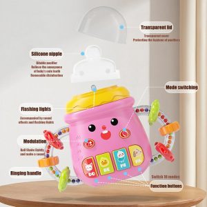 ⁦Musical Baby Bottle - Pink⁩ - الصورة ⁦4⁩