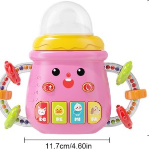 ⁦Musical Baby Bottle - Pink⁩ - الصورة ⁦9⁩