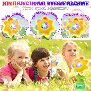 ⁦Swing Flower Bubbles Machine (USB)⁩ - الصورة ⁦5⁩