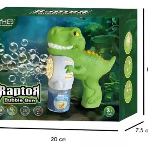 ⁦Lightening Bubbles Gun - Dinosaur⁩ - الصورة ⁦5⁩