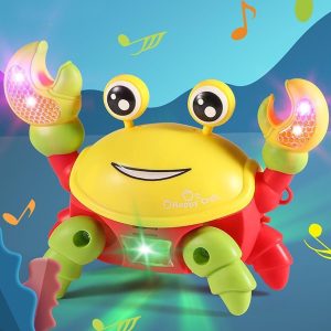 ⁦Funny Crab - Lightening Baby Toy⁩ - الصورة ⁦5⁩