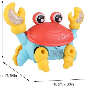 ⁦Funny Crab - Lightening Baby Toy⁩ - الصورة ⁦10⁩