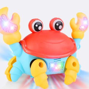 ⁦Funny Crab - Lightening Baby Toy⁩ - الصورة ⁦4⁩