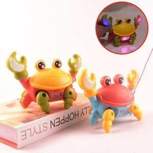 ⁦Funny Crab - Lightening Baby Toy⁩ - الصورة ⁦7⁩
