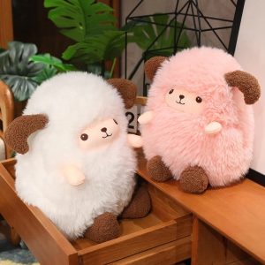⁦1Pc Random - Plush Toy Cute Sheep - 40cm⁩ - الصورة ⁦4⁩