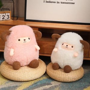 ⁦1Pc Random - Plush Toy Cute Sheep - 40cm⁩ - الصورة ⁦5⁩