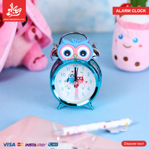 Metal Alarm Clock - Owl