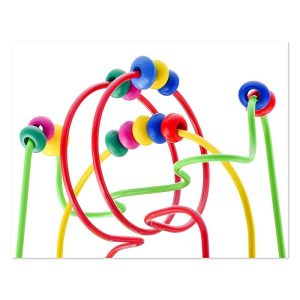 ⁦Beads Maze For Baby - Random Shape⁩ - الصورة ⁦8⁩