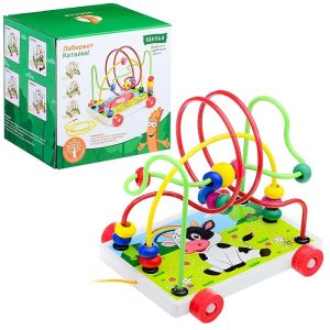 ⁦Beads Maze For Baby - Random Shape⁩ - الصورة ⁦3⁩
