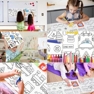 ⁦Coloring Roll - Transportation (3 Meter)⁩ - الصورة ⁦4⁩