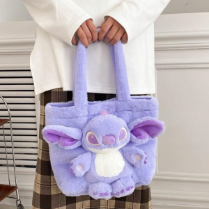 ⁦Tote Bag 3D – Stitch Purple⁩ - الصورة ⁦3⁩