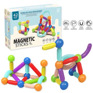 ⁦Magnetic Sticks - 42 Pcs⁩ - الصورة ⁦7⁩