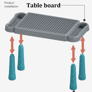⁦Building Blocks Table Blue - 88 PCS⁩ - الصورة ⁦7⁩