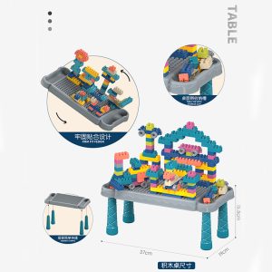⁦Building Blocks Table - 88 PCS⁩ - الصورة ⁦3⁩