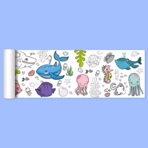 ⁦Coloring Roll - Sea (3 Meter)⁩ - الصورة ⁦4⁩