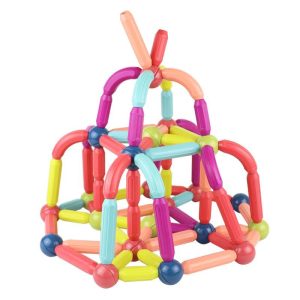 ⁦Magnetic Sticks - 64 Pcs⁩ - الصورة ⁦5⁩