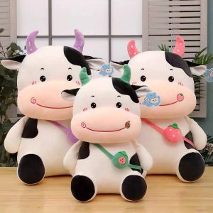 ⁦Toy Big Cow Strawberry⁩ - الصورة ⁦1⁩