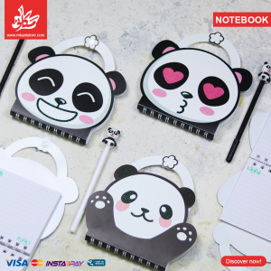 1Pc Random – Notebook Panda Cut