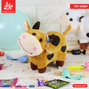 Toy Mini Cow - Brown