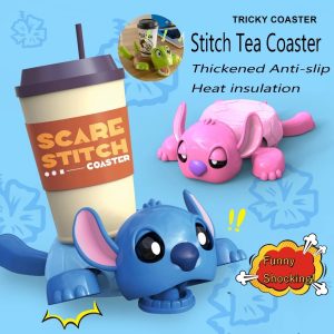 Funny 3D Stitch Coaster
