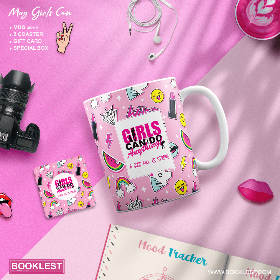 338479 Daftar Mug - Girls Can - الصورة 1