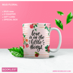 ⁦Daftar Mug - Floral⁩ - الصورة ⁦2⁩